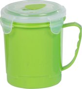 Cuisine Elegance Soepbeker 600 Ml Polypropeen Groen 2-delig