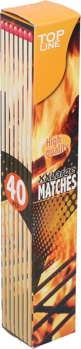 XXL BBQ lucifers 28 cm - 1 pak