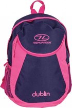 Highlander Rugzak Dublin 15 Liter Paars/roze
