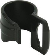 ProPlus Tentclip met Sleuf - Kunststof - Geschikt voor Buis Ø 20 t/m 25 mm - Zwart