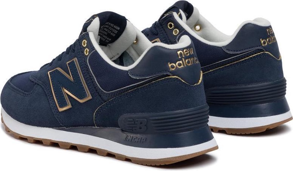 New Balance - Dames Sneakers WL574SOC - Blauw - Maat 40 | bol
