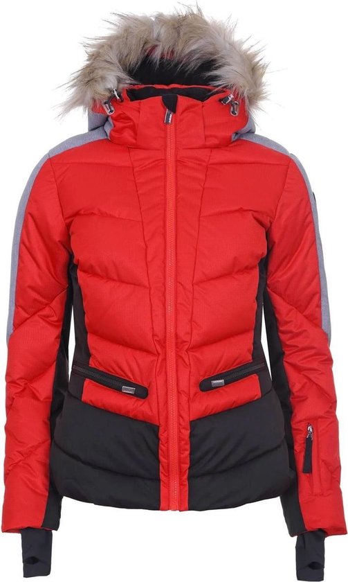 Icepeak electra ski jack in de kleur rood. | bol.com