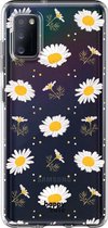 HappyCase Samsung Galaxy A41 Flexibel TPU Hoesje Bloemen print