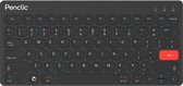 Penclic KB3 mini toetsenbord - gaming - bedraad - compact - plat - QWERTY - zwart