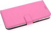 Felroze hoesje Samsung Galaxy A30 Book Case - Pasjeshouder - Magneetsluiting (A305F)