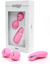 Rimba Toys Rimba Ibiza Vibrator Set | clitoris vibrator en vibrerend eitje met remote control - roze