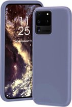 siliconen hoesje Samsung Galaxy S20 Ultra - lavendel grijs