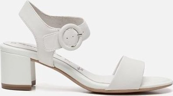 Tamaris Tamaris sandaal dichte hiel hoge hak zwart online kopen.