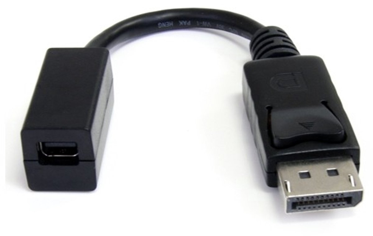 Mini DisplayPort to DisplayPort Adapter Startech DP2MDPMF6IN 4K Ultra HD Black