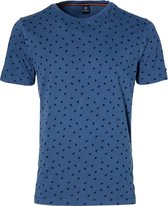 Lerros T-shirt - Modern Fit - Blauw - M