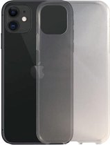 Siliconen hoesje voor Apple iPhone 11 - Transparant - Inclusief 1 extra screenprotector