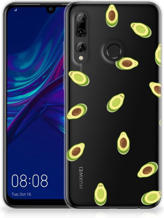 Telefoon Hoesje Huawei P Smart Plus (2019) Siliconen Hoesje met Foto  Avocado | bol.com