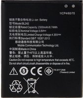 BL242 2300mAh Oplaadbare Li-ionbatterij voor Lenovo Lemon K3