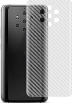 Voor Nokia 9 PureView IMAK Carbon Fiber Pattern PVC Back Protective Film