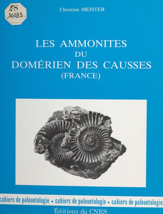 Les ammonites du Domérien des Causses (France) - cover