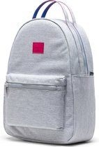 Herschel Nova Small - Light Denim Crosshatch/Sunrise | Rugzak - 14L Opbergruimte - Tijdloos en Praktisch Design  voor Mannen en Vrouwen  - Grijs