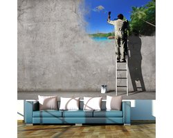Fotobehang - Creative process