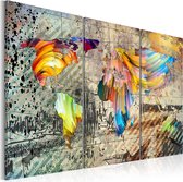 Schilderijen Op Canvas - Schilderij - World Full Of Colours 120x80 - Artgeist Schilderij