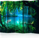 Kamerscherm - Scheidingswand - Vouwscherm - Kursunlu Waterfalls II [Room Dividers] 225x172 - Artgeist Vouwscherm