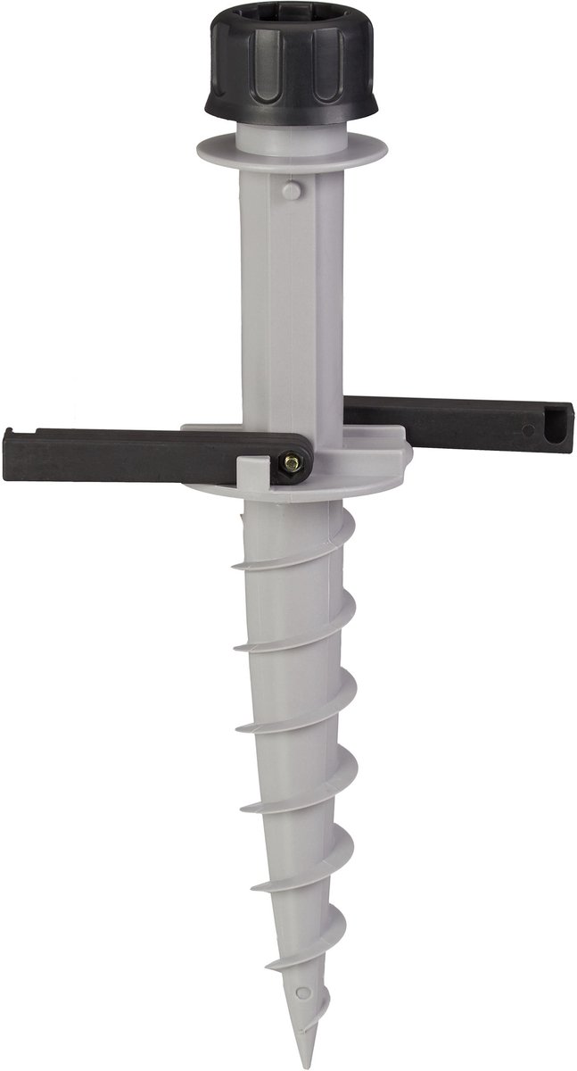 Bol.com relaxdays grondanker parasol - parasolhouder - kunststof - met handgrepen - 25 - 40 mm aanbieding