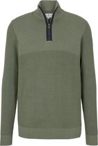 Tom Tailor Lange mouw Trui - 1026499 Olijf (Maat: XXL)