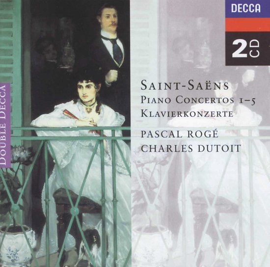 Foto: Charles dutoit pascal rog saint sa ns piano concertos nos 1 5 2 cd 