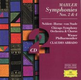 Mahler: Symphonies Nos.2 & 4 (CD)