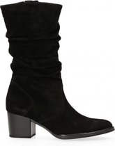 Gabor  - 3/4 Laars Suede - Black - 37