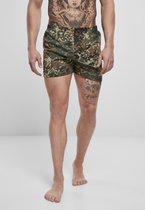 Urban Classics Boxershorts -6XL- Flecktarn Groen/Bruin