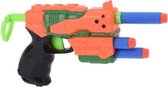 speelgoedpistool oranje 4-delig