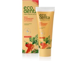 Ecodenta Tandpasta Kids Wilde Aardbei met Wortel & Kalident - 75 ml