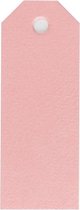 labels roze 3 x 8 cm karton 20 stuks