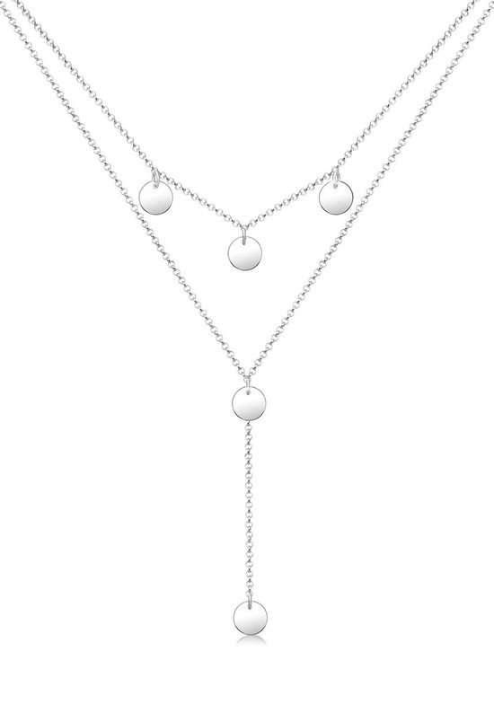 Elli KREIS RUND GEO TREND - Ketting - rosegold-coloured/roségoudkleurig