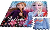 vloerpuzzel Frozen II junior 90 cm 9-delig