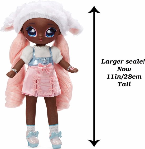 Na! Na! Na! Surprise Teens Serie 2 Lila Lamb - Modepop van Na Na Na Surprise — afbeelding 4