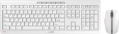 CHERRY Stream Desktop toetsenbord RF Draadloos QWERTY Amerikaans Engels Grijs