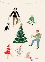 Tree Decorating Party Greeting Card (GCX 859)
