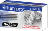 Kangaro nietjes - No.10 -  5 mm - RVS - zilver - 1000 stuks - K-7510028