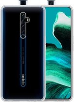 Hoesje Geschikt voor OPPO Reno 2 Hoesje Siliconen Case - Hoes Geschikt voor OPPO Reno 2 Hoes Siliconen - Transparant