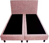 Bedworld Boxspring 160x200 - Tweedlook - Licht taupe (M08)