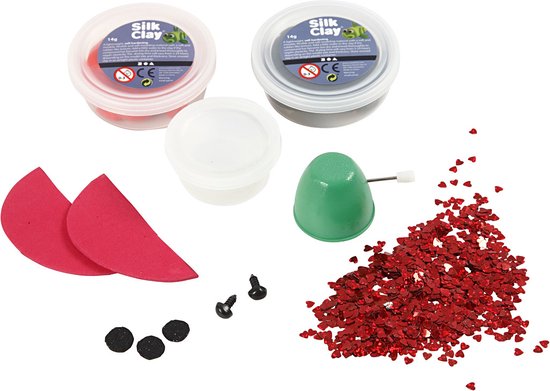 Creativ Company lady bug boetseerklei set