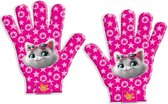 Nickelodeon Handschoenen 44 Cats Meisjes Acryl Roze One-size