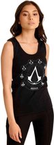 Assassin's Creed Mouwloze top -XS- Circle Zwart