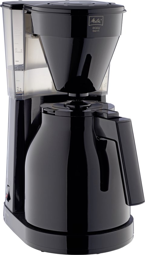 Foto: Melitta easy ii therm koffiezetapparaat 1050w 1l zwart