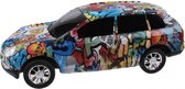 auto Speed King Graffiti jongens frictie 25 cm