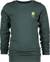 Vingino Longsleeve Basic Jongens Katoen Groen Maat 98