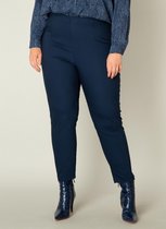 YESTA Viona Treggings - Navy - maat 2(50)