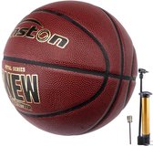 Basketball - Zinaps PU Indoor / Outdoor Basketbal Grootte 7 Arena Training Adult Beginners Basketbal met Inflator (WK 02131)