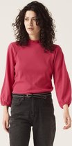 Garcia Blouse Blouse Met Hoge Hals H10208 Hot Pink 61 Dames Maat - XS