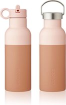 Duurzame Luxe RVS Dubbelwandige Thermosfles Drinkbeker Waterfles 500 ml Neo Tuscany Rose Mix | Liewood
